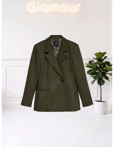 Blazer monopetto sfiancato FOREST NIGHT 10321454
