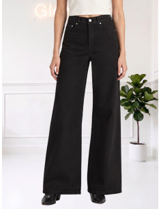 Jeans largo NERO