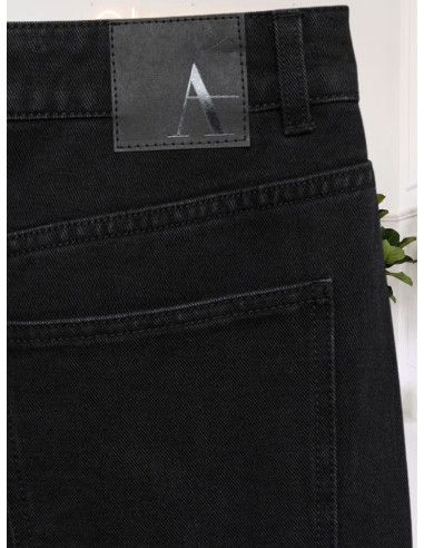 Jeans Barrel Neri a Vita Alta Donna | Vero Moda