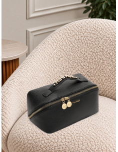 Set 3 Beauty Case e Pochette Nero - Mimi-Muà