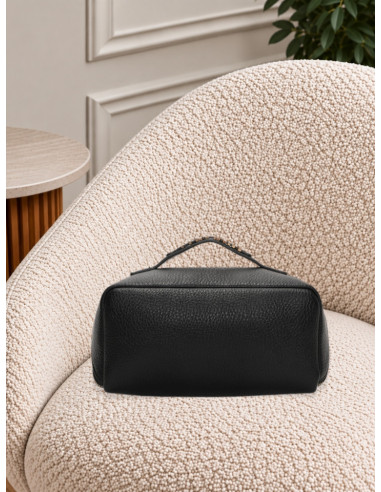 Set 3 Beauty Case e Pochette Nero | Mimi-Muà