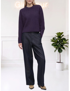 Jeans Kamil a Gamba Dritta Denim Scuro - Vero Moda