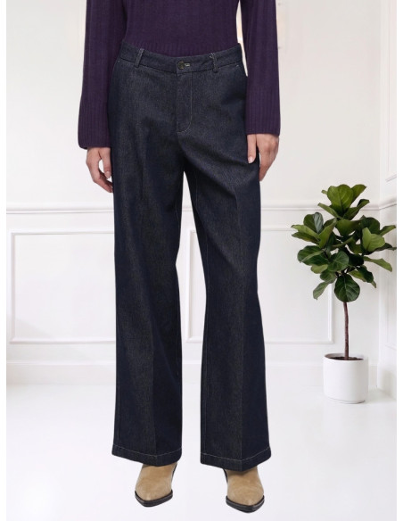 Jeans Kamil a Gamba Dritta Denim Scuro | Vero Moda