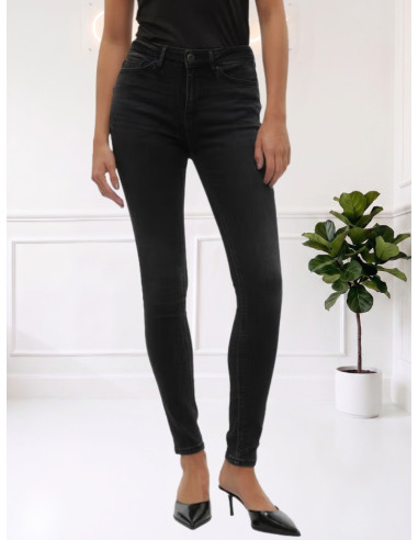 Jeans Skinny Denim Nero Donna | Vero Moda