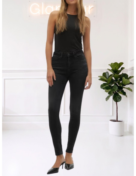 Jeans Skinny Denim Nero Donna | Vero Moda