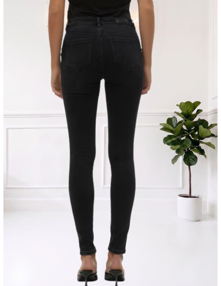 Jeans Skinny Denim Nero Donna | Vero Moda
