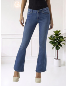 Jeans skinny zampa,jeans donna,glamour