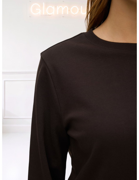 T-Shirt Oversize Manica Lunga Moro Donna | Vero Moda