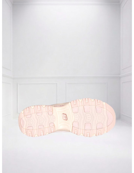 Sneakers D'Lites Chrome Wave Naturale | Skechers