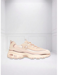 Sneakers D'Lites Chrome Wave Naturale | Skechers