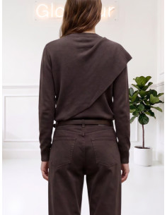 Maglioncino con Sciarpa Integrata Testa di Moro - Vero Moda