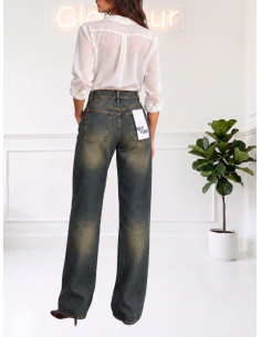 Jeans micro cristallini