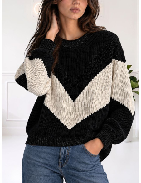 Maglioncino lurex NERO 535310627