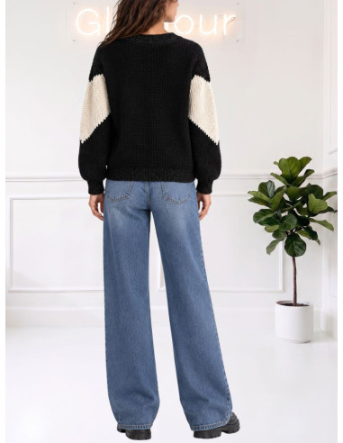 Maglioncino lurex NERO 535310627