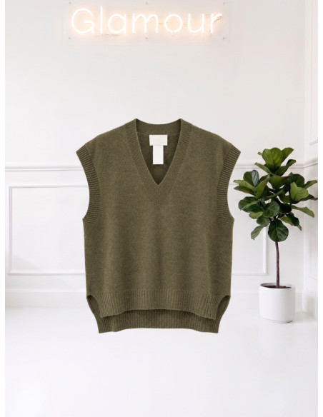 Gilet scollo a V MILITARE 535310681