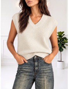 Gilet scollo a V LATTE 535310681