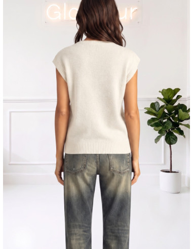Gilet scollo a V LATTE 535310681
