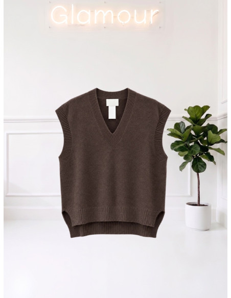 Gilet scollo a VMORO 535310681