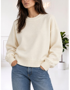 Maglia paricollo LATTE 535310682