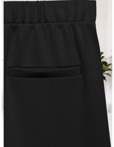 Pantalone tuta straight NERO 10348692