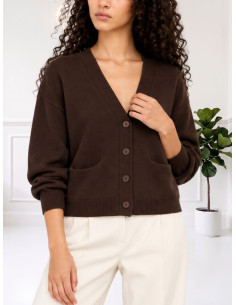 Cardigan tasche MORO