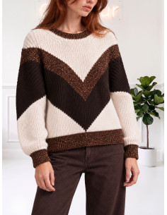 Maglioncino lurex MORO 535310627