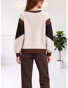 Maglioncino lurex MORO 535310627