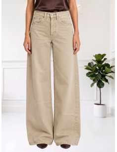 Jeans pantapalazzo SABBIA SILHC500