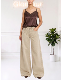 Jeans pantapalazzo SABBIA SILHC500