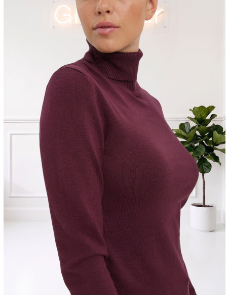 Dolcevita basic BORDEAUX