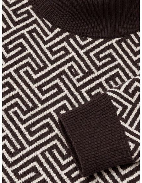 Pullover fantasia geometrica MORO 10314509