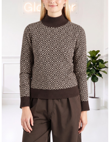 Pullover fantasia geometrica MORO 10314509