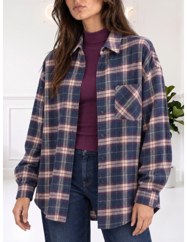 Camicia di flanella check