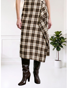 Gonna lunga midi check MORO WG26WZEN8970