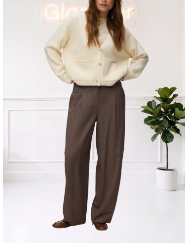 Cardigan Bianco con Tasche e Bottoni | Vero Moda