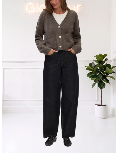 Cardigan Fango con Tasche e Bottoni | Vero Moda