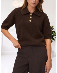 Pullover Moro con Bottoni Gioiello Donna | Vero Moda