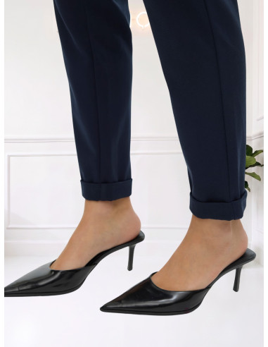 Pantalone elastico gamba stretta NAVY 10225280