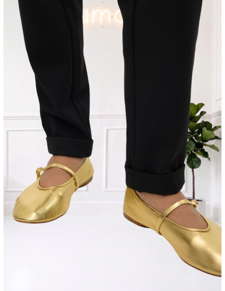 Pantalone elastico gamba stretta NERO 10225280