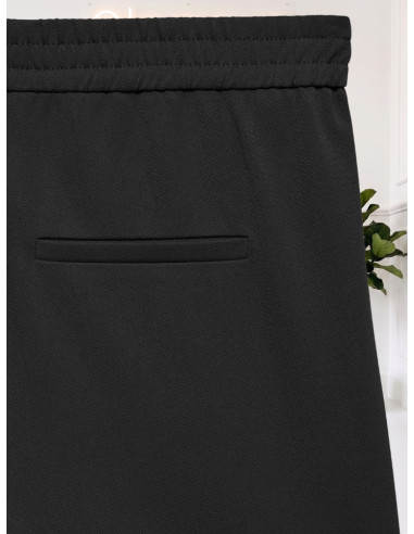 Pantalone elastico gamba stretta NERO 10225280