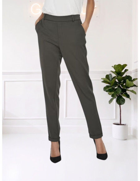 Pantalone gamba dritta elastico PEAT 10225280