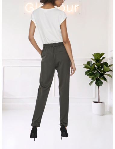 Pantalone gamba dritta elastico PEAT 10225280