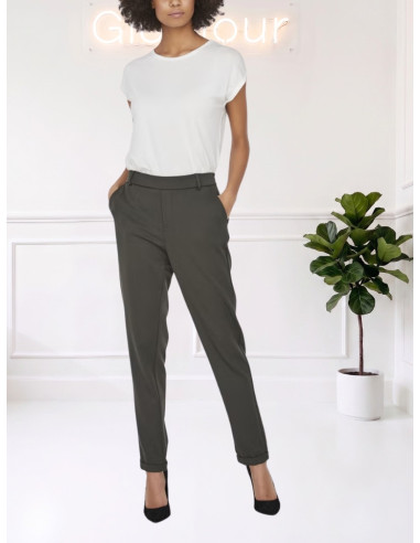 Pantalone gamba dritta elastico PEAT 10225280