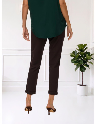 Pantalone gamba dritta elastico CHOCOLATE TORTE 10225280