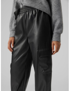 Cargo in ecopelle elastico VERO MODA