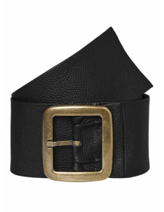 Cintura Morbida in Pelle con Fibbia Vintage