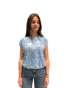 Maglia paillette grandi