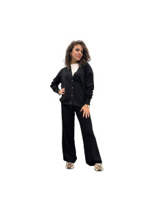 Pantalone in Maglia a Gamba Ampia - Le Streghe