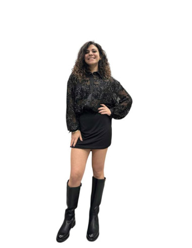 Mini abito paillettes