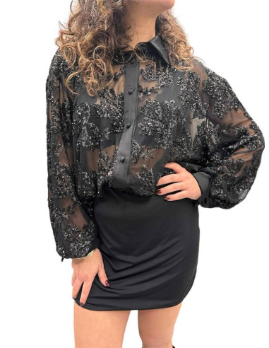 Mini abito paillettes